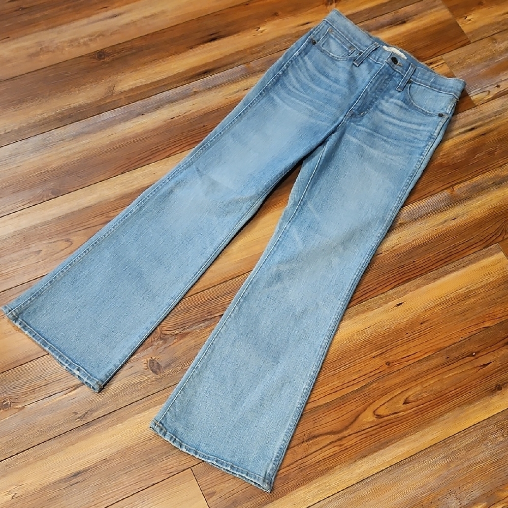 Madewell Light Blue Flare Jeans